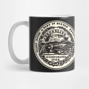 TOWN OF BROOKLINE MASSACHUSETTS 1936 SEAL Mug